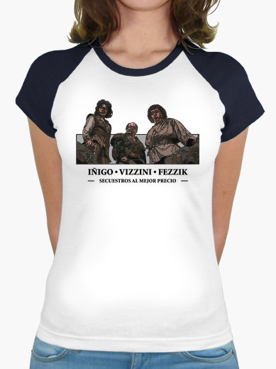 camiseta La Princesa Prometida Iñigo, fezzik y Vizzini